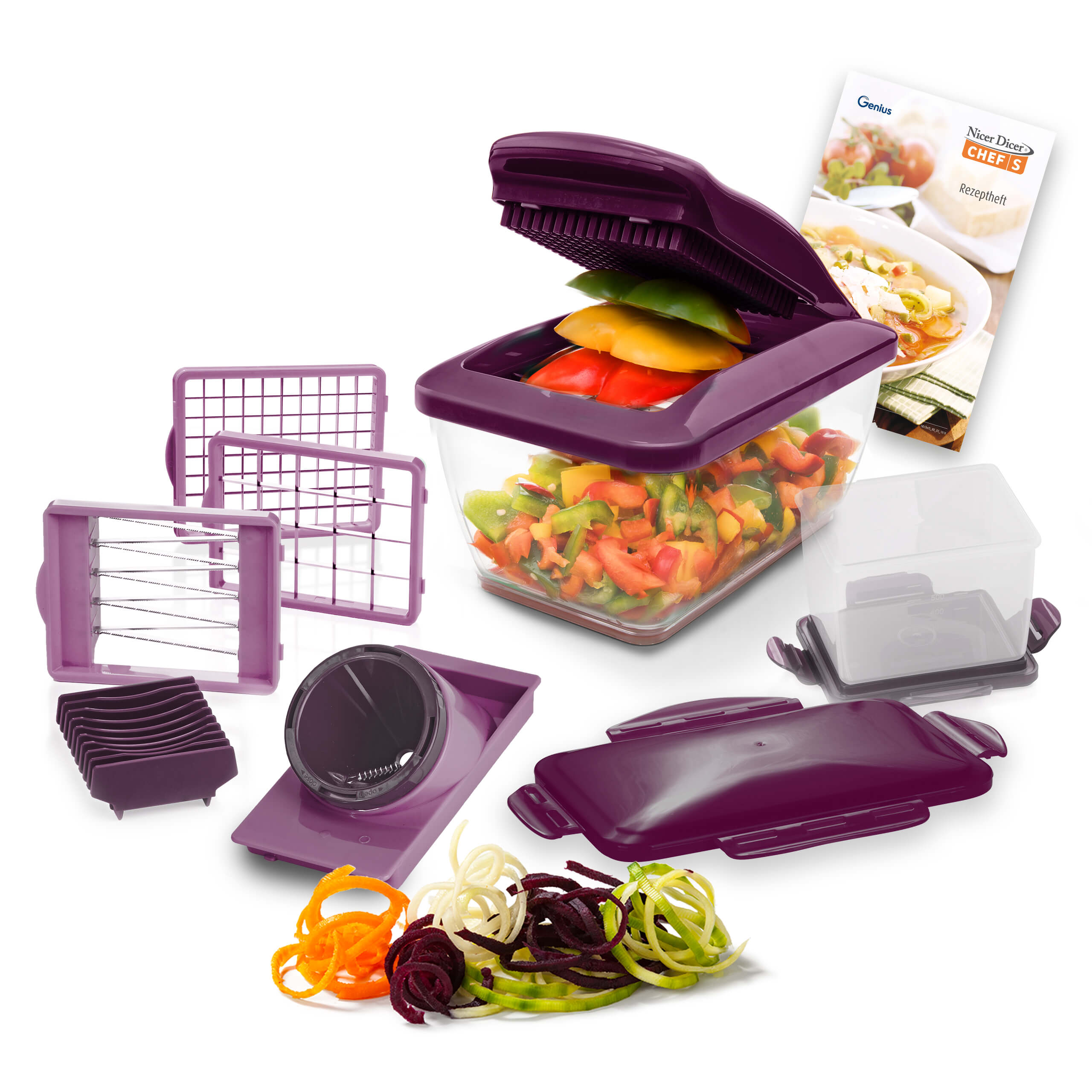 Nicer Dicer Chef S | Set 13-tlg. | Nicer Dicer Special Edition ...