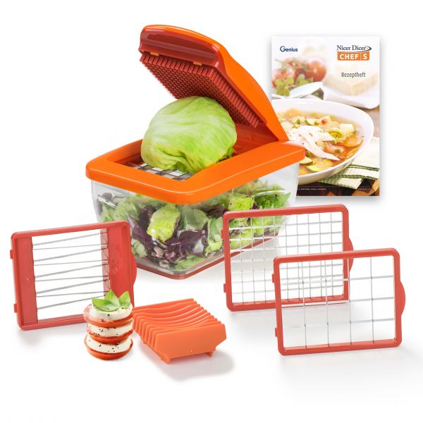 Nicer Dicer Chef S | Set 8-tlg.| B-Ware | B-Ware | Genius ...